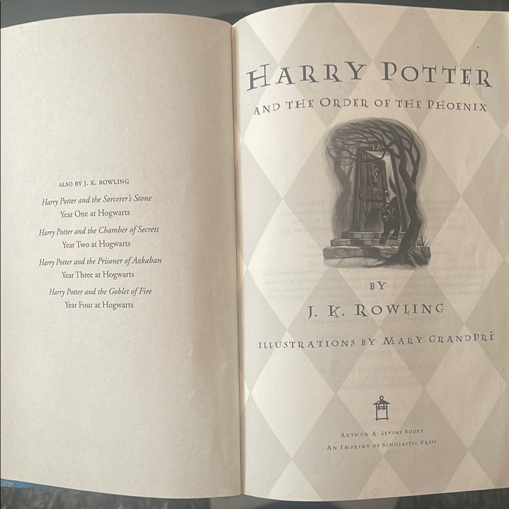 Harry Potter and the Order of the Phoenix Book